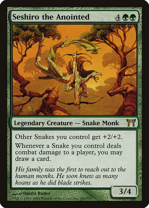 Card #  CHK 241 Seshiro the Anointed Champions of Kamigawa