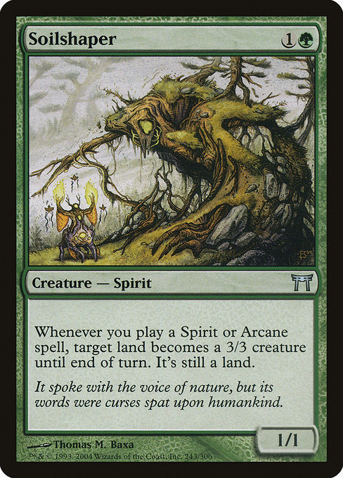 Card #  CHK 243 Soilshaper Champions of Kamigawa