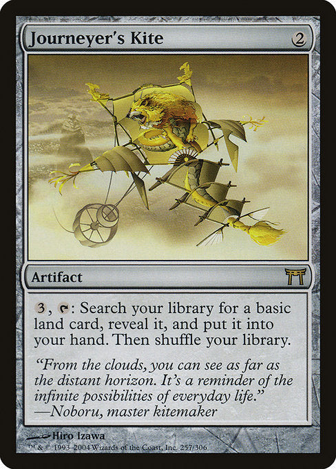 Card #  CHK 257 Journeyer's Kite Champions of Kamigawa