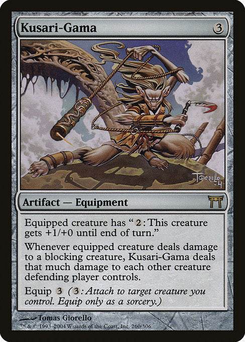 Card #  CHK 260 Kusari-Gama Champions of Kamigawa