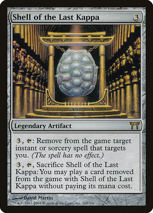 Card #  CHK 269 Shell of the Last Kappa Champions of Kamigawa