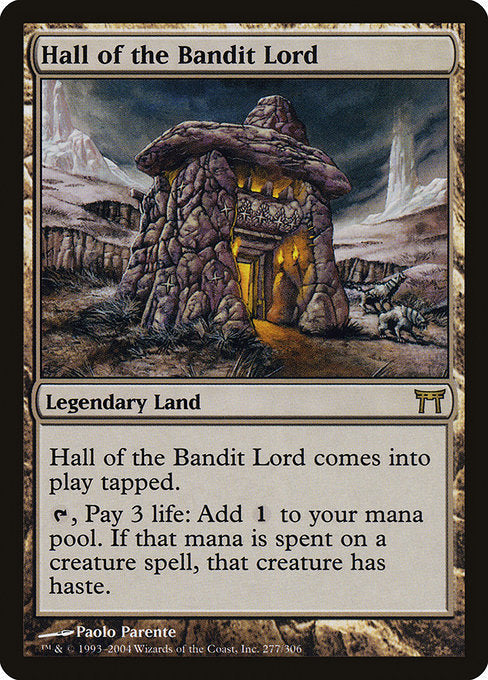 Card #  CHK 277 Hall of the Bandit Lord Champions of Kamigawa