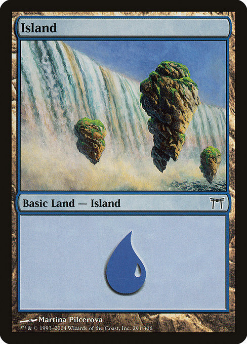 Card #  CHK 291 Island Champions of Kamigawa
