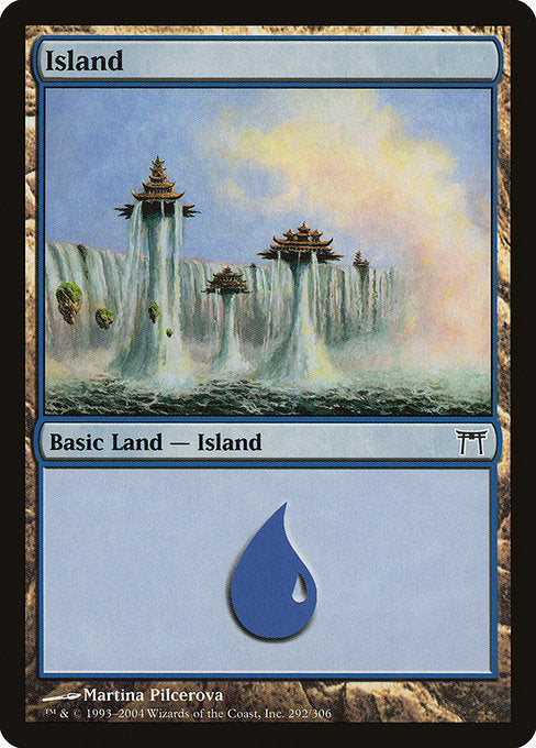 Card #  CHK 292 Island Champions of Kamigawa