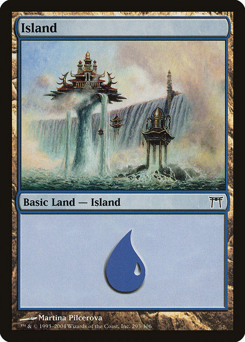 Card #  CHK 293 Island Champions of Kamigawa