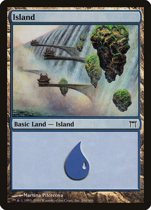 Card #  CHK 294 Island Champions of Kamigawa