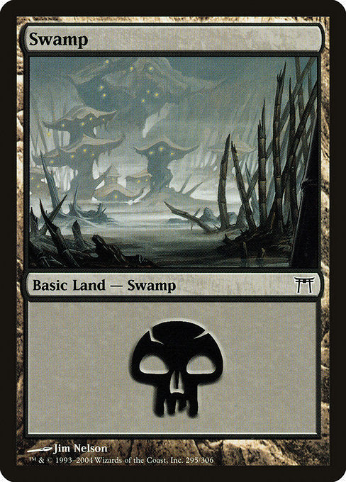 Card #  CHK 295 Swamp Champions of Kamigawa