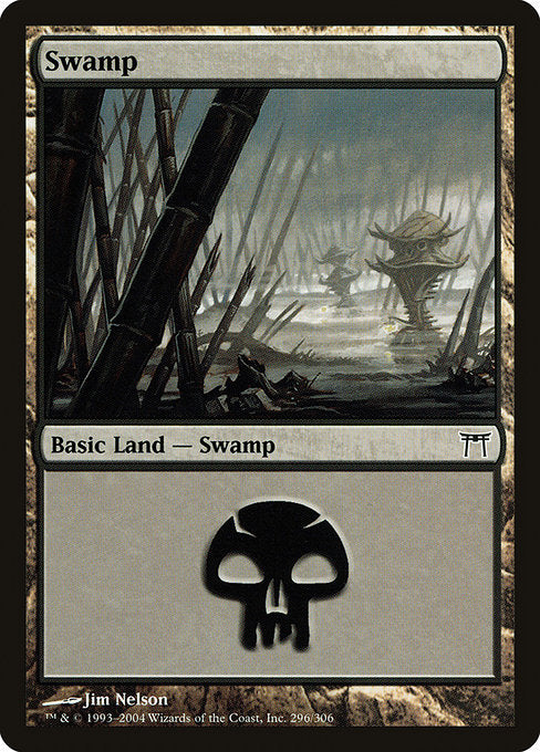 Card #  CHK 296 Swamp Champions of Kamigawa