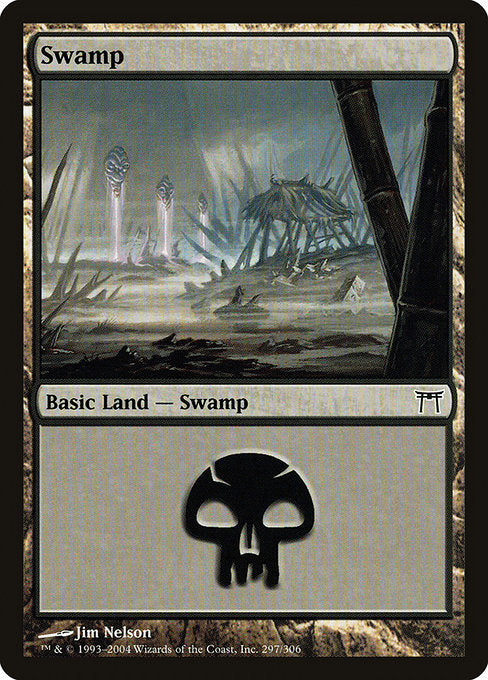Card #  CHK 297 Swamp Champions of Kamigawa