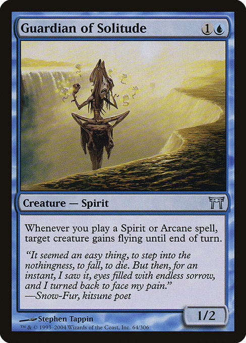 Card #  CHK 064 Guardian of Solitude Champions of Kamigawa