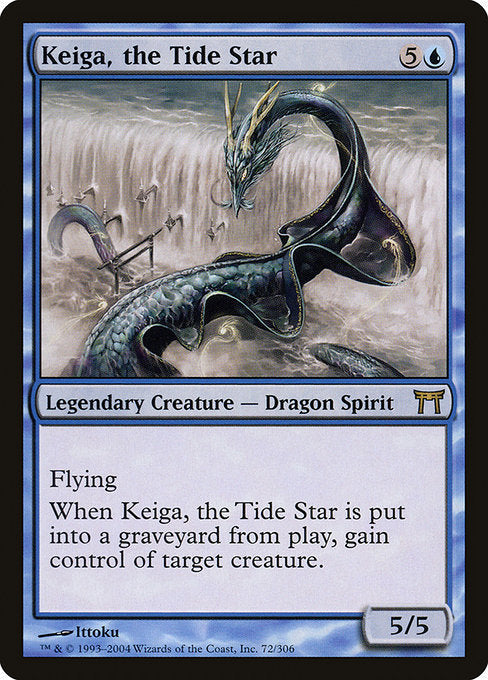 Card #  CHK 072 Keiga, the Tide Star Champions of Kamigawa