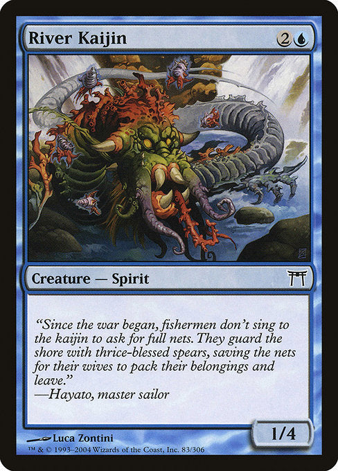 Card #  CHK 083 River Kaijin Champions of Kamigawa