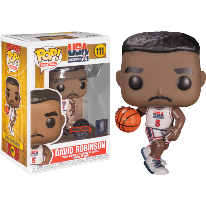 NBA: Legends - David Robinson 92 Team USA Pop! #111