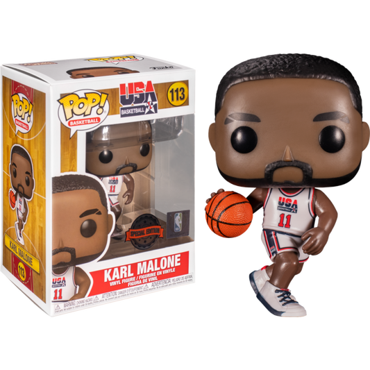 NBA: Legends - Karl Malone 92 Team USA WH Pop! #113