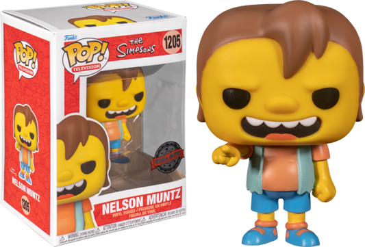 Simpsons - Nelson Muntz US Exclusive Pop! Vinyl #1205