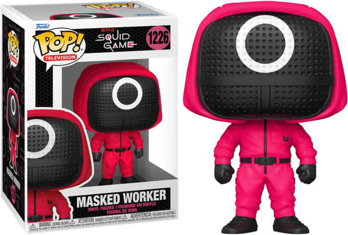 Squid Game - Red Soldier (Circle Mask) Pop! Vinyl #1226