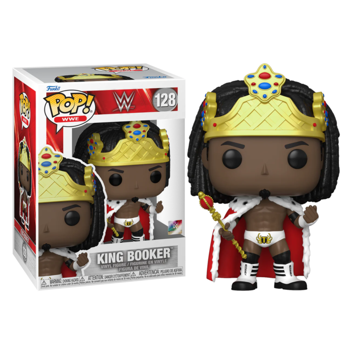 WWE - King Booker Pop! Vinyl #128