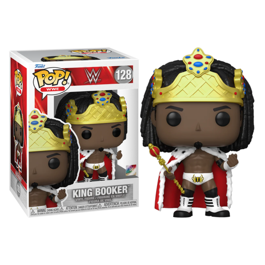 WWE - King Booker Pop! Vinyl #128