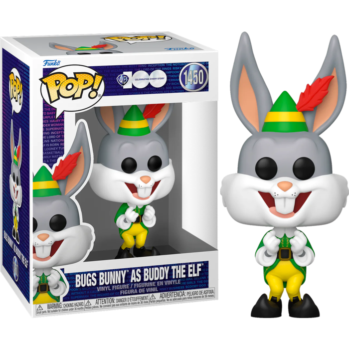 Looney Tunes - Bugs as Buddy the Elf WB100 Pop! #1450
