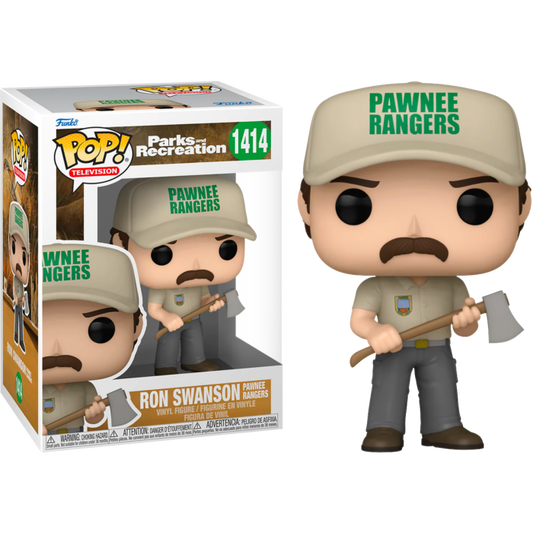 Parks & Recreation - Ron Swanson (Pawnee Rangers) Pop! Vinyl #1414