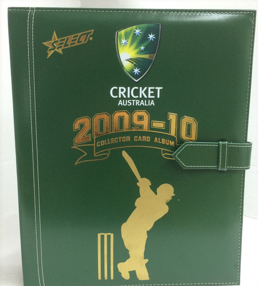 2009-10 Select Cricket Trading Card Official Album