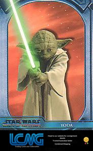 #5 Yoda 2002 Topps Star Wars Attack of the Clones