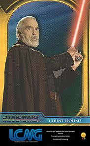 #8 Chancellor Palpatine 2002 Topps Star Wars Attack of the Clones