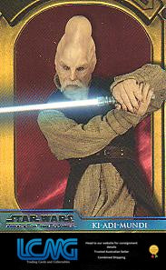 #71 Obi-Wan's Deception 2002 Topps Star Wars Attack of the Clones