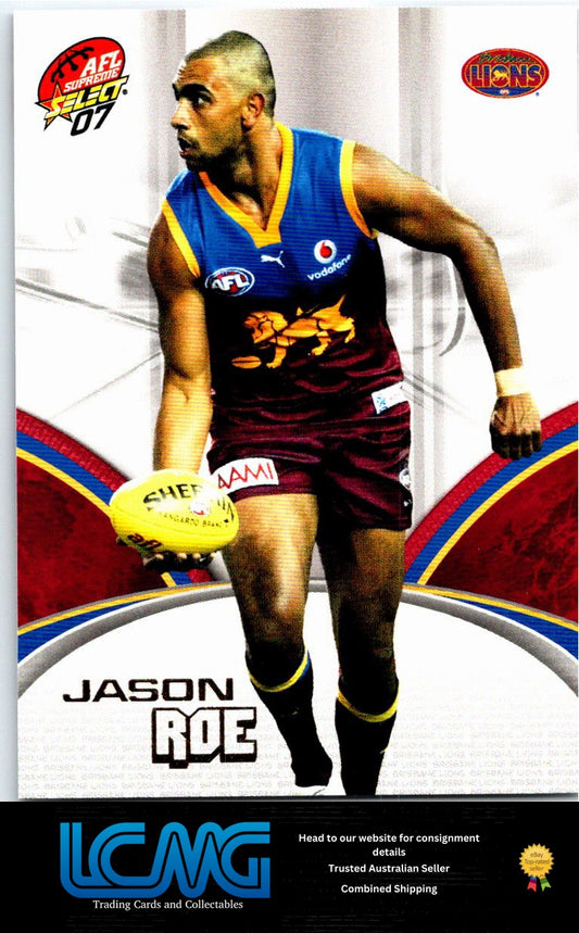 JASON ROE 2007 AFL Supreme