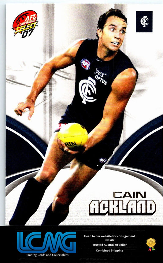 CAIN ACKLAND 2007 AFL Supreme