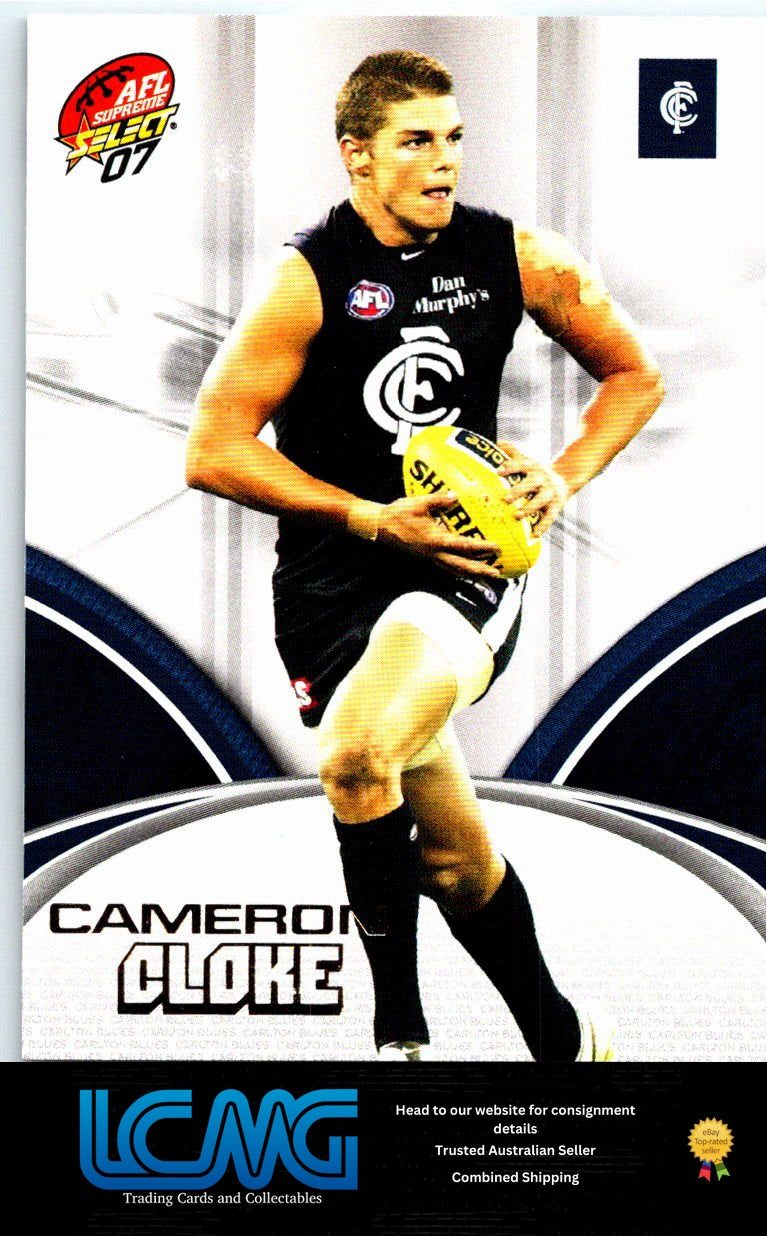 CAMERON CLOKE 2007 AFL Supreme 07sup-32