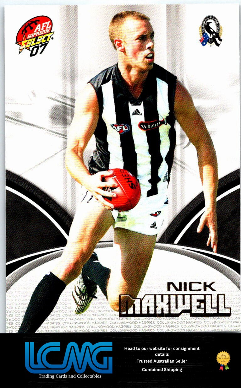 NICK MAXWELL 2007 AFL Supreme 07sup-45