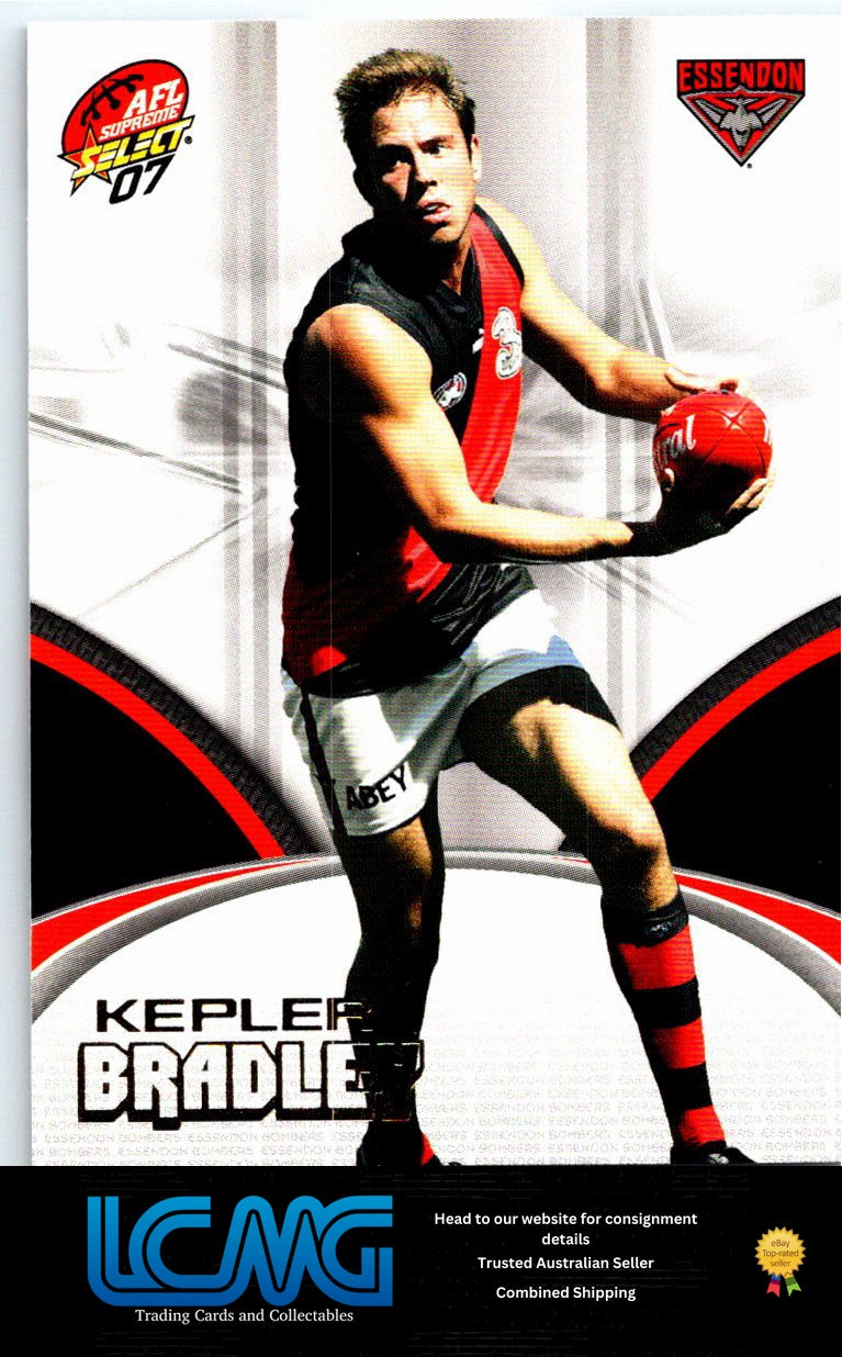 KEPLER BRADLEY 2007 AFL Supreme