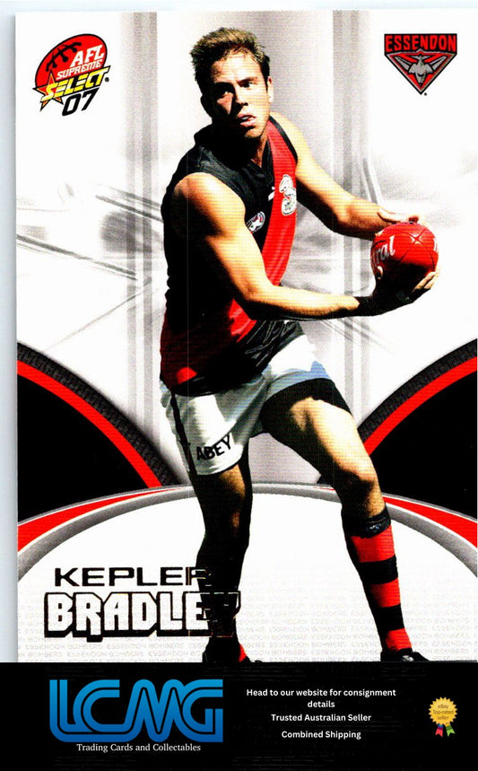 KEPLER BRADLEY 2007 AFL Supreme