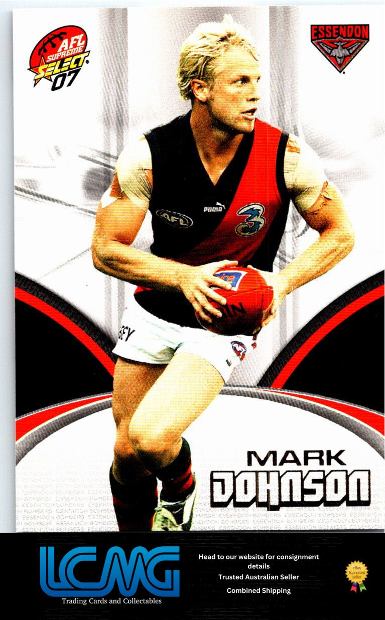 MARK JOHNSON 2007 AFL Supreme
