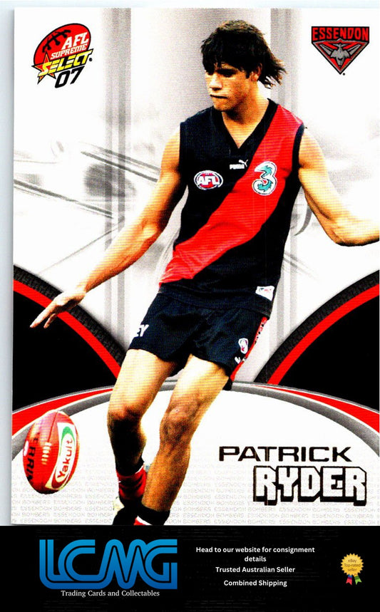 PATRICK RYDER 2007 AFL Supreme