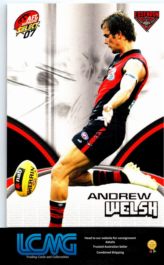 ANDREW WELSH 2007 AFL Supreme