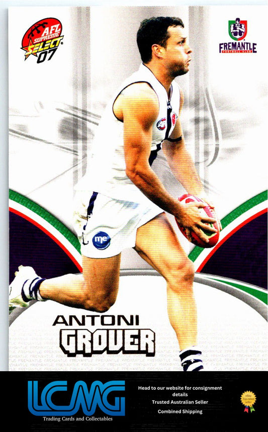 ANTONI GROVER 2007 AFL Supreme