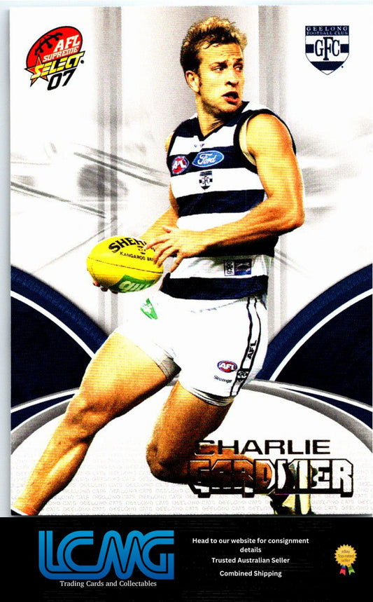 CHARLIE GARDINER 2007 AFL Supreme