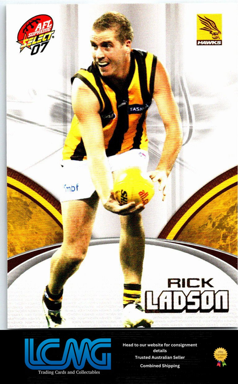 RICK LADSON 2007 AFL Supreme