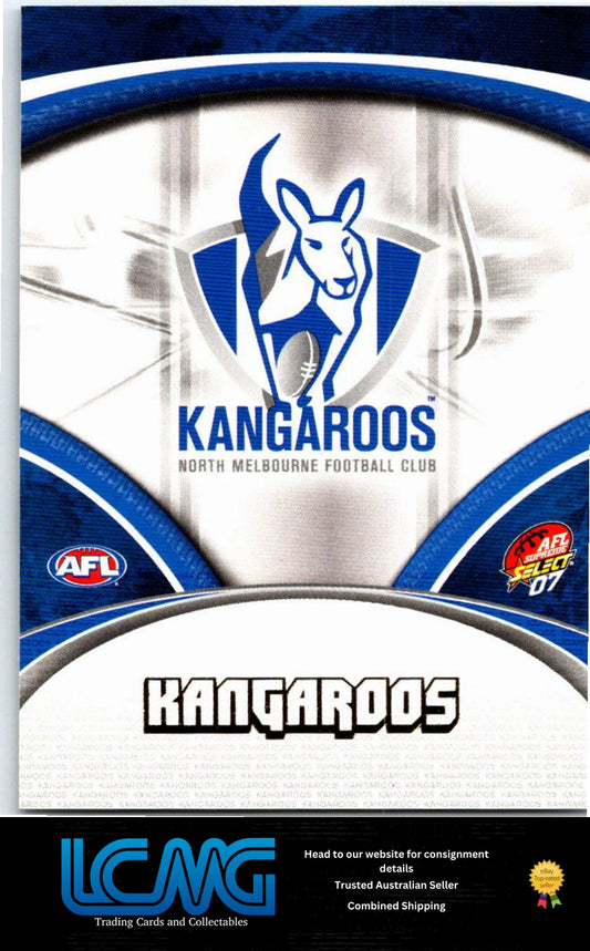 KANGAROOS LOGO 2007 AFL Supreme 07sup-100