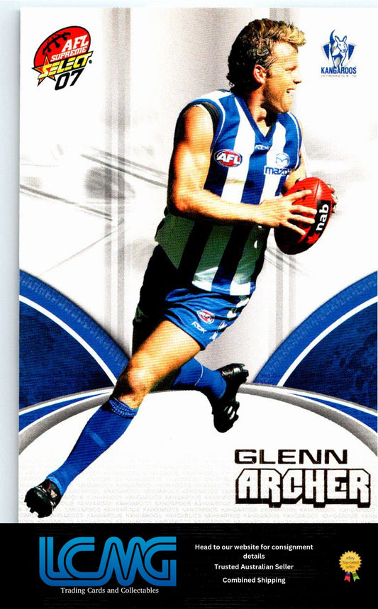 GLEN ARCHER 2007 AFL Supreme 07sup-101