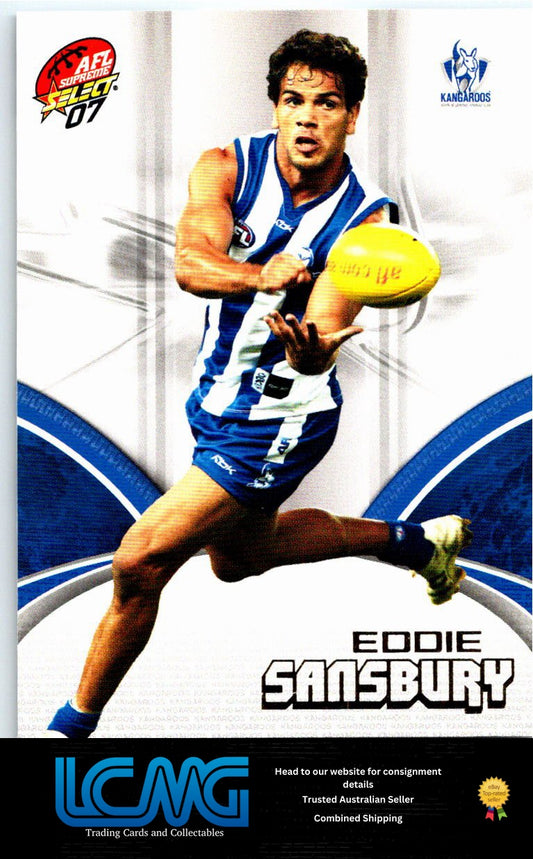 EDDIE SANSBURY 2007 AFL Supreme 07sup-106