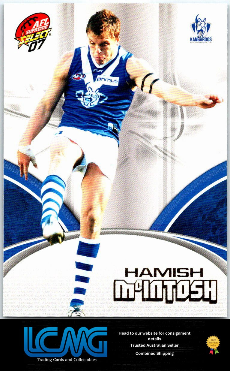 HAMISH MCINTOSH 2007 AFL Supreme 07sup-107