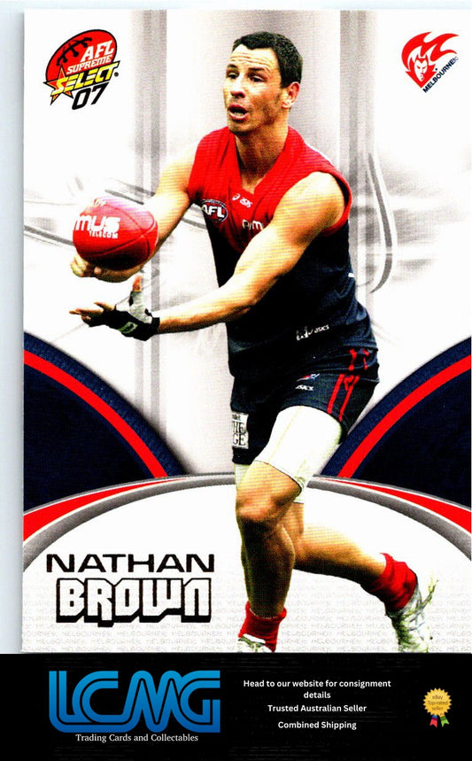 NATHAN (M) BROWN 2007 AFL Supreme
