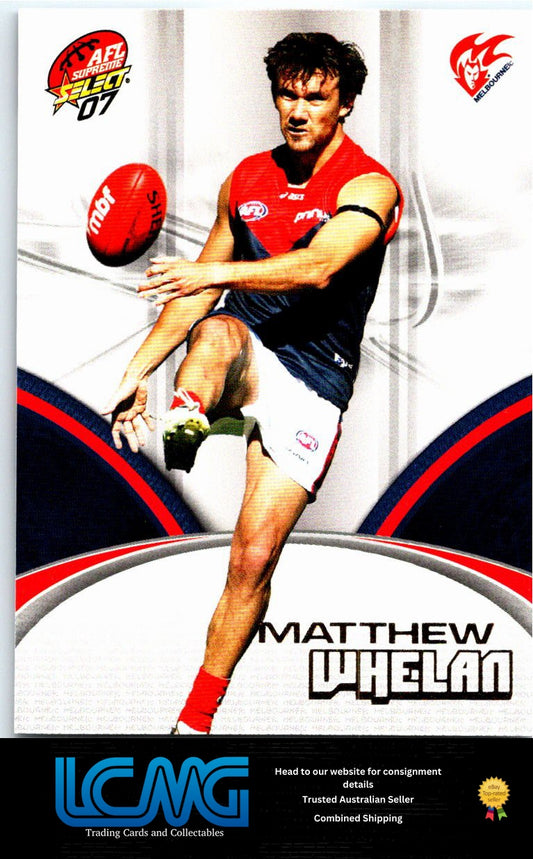MATHEW WHELAN 2007 AFL Supreme