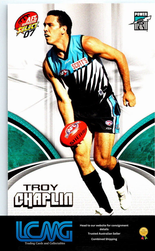 TROY CHAPLIN 2007 AFL Supreme