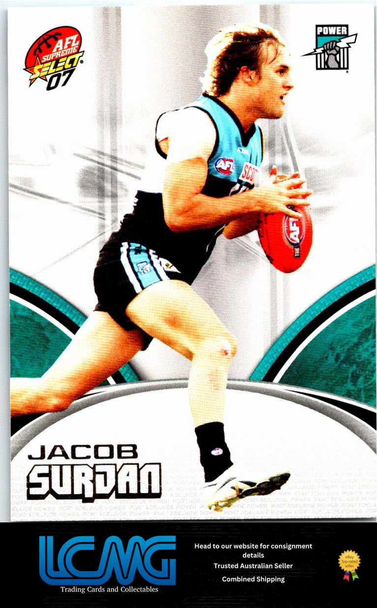 JACOB SURJAN 2007 AFL Supreme 07sup-132