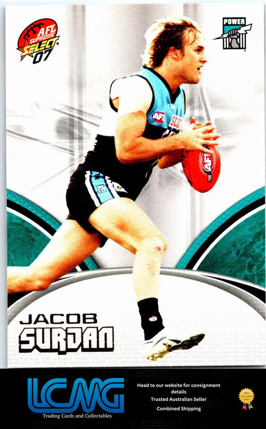 JACOB SURJAN 2007 AFL Supreme