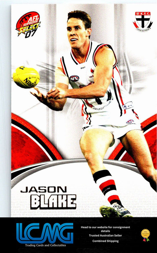 JASON BLAKE 2007 AFL Supreme